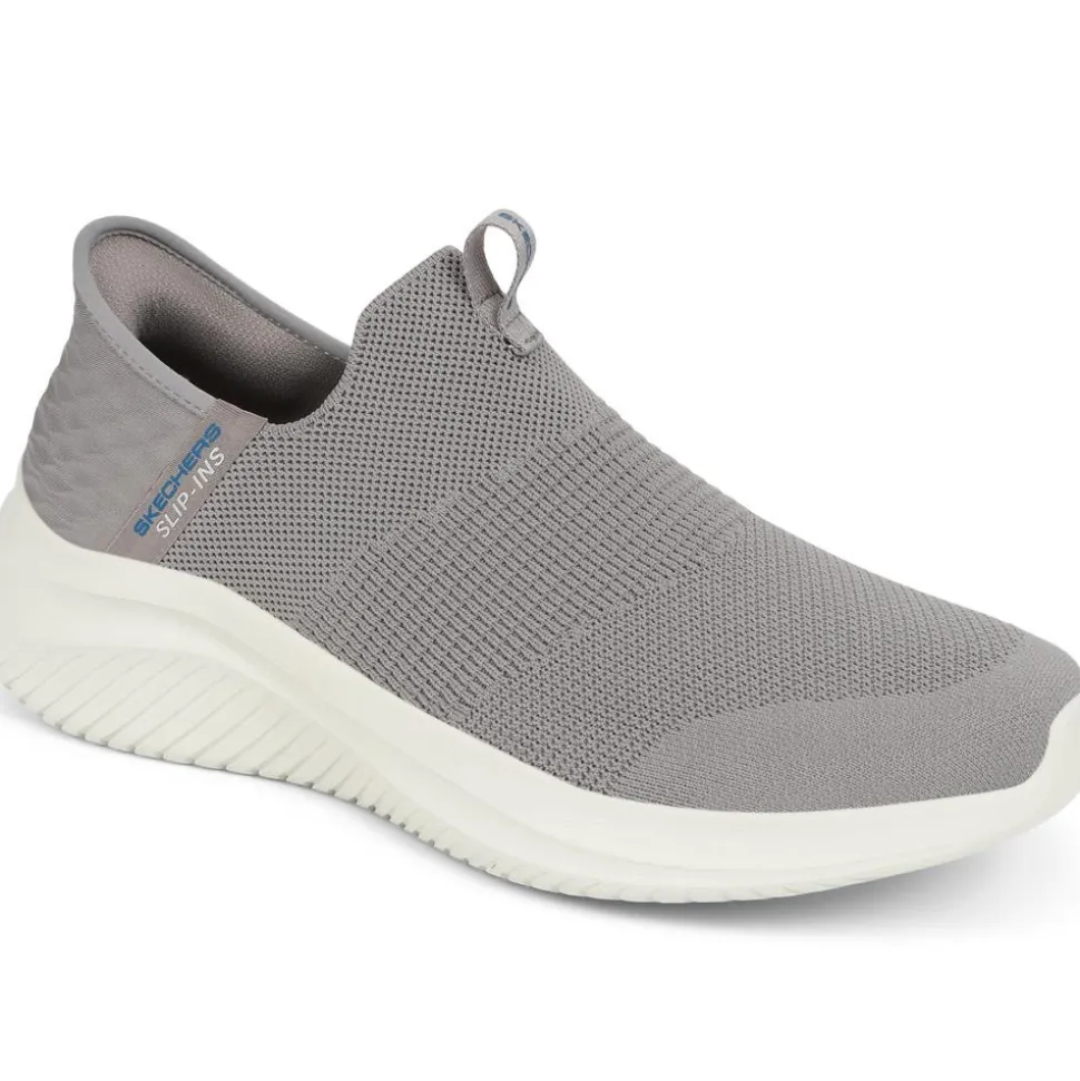 Skechers Wide Fit Slip-ins: Ultra Flex Trainers - Grey