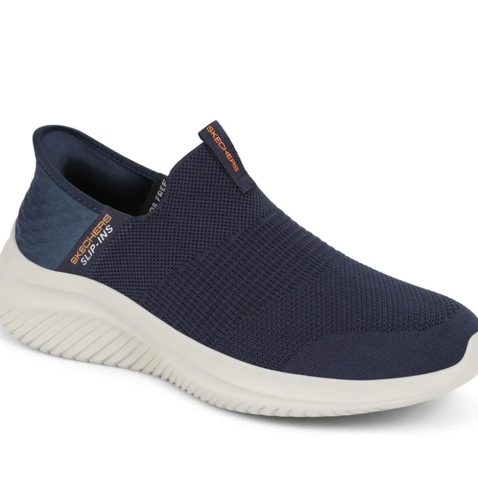 Skechers Wide Fit Slip-ins: Ultra Flex Trainers - Navy