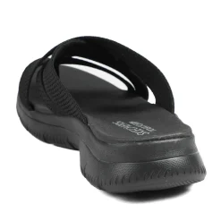 Skechers Wide Fit Summits Fantasy Walk Sandals - Black