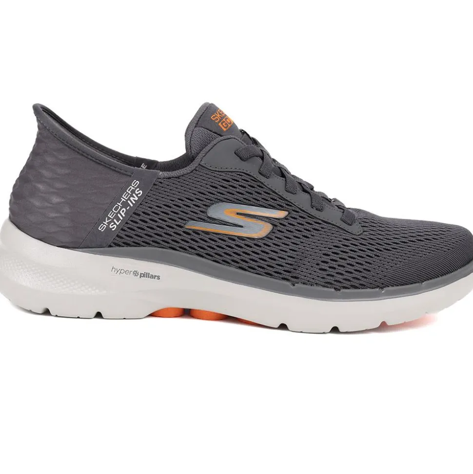 Slip-Ins GO WALK Trainers - Charcoal
