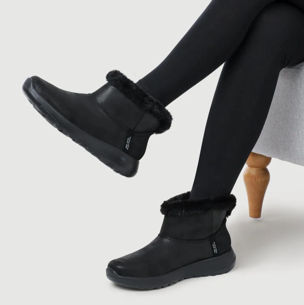 Slip-ins: On-the-GO Joy - Cozy Dream Boots - Black