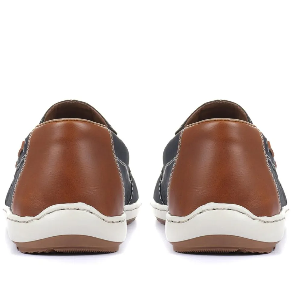 Slip-On Casual Shoes - Navy