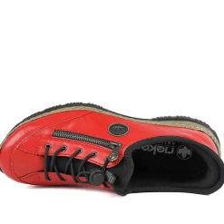 Slip-On Casual Shoes - Red