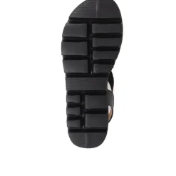 Slip On Chunky Sandals - Black