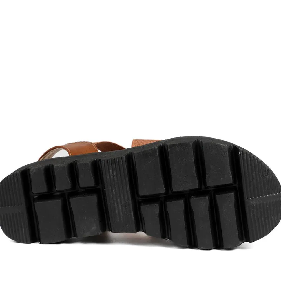 Slip On Chunky Sandals - Tan