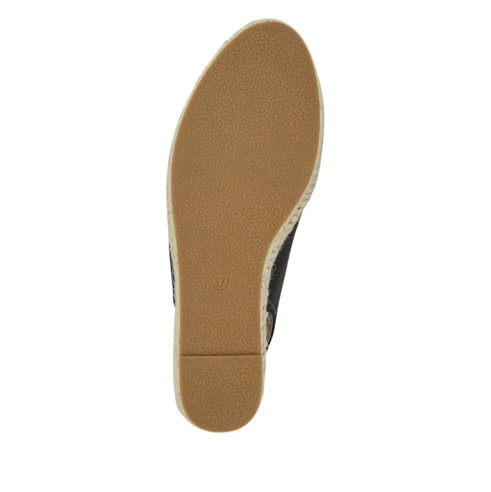 Slip-On Espadrilles - Black
