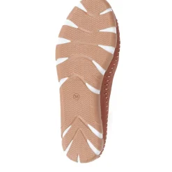 Slip-On Leather Pumps - Tan