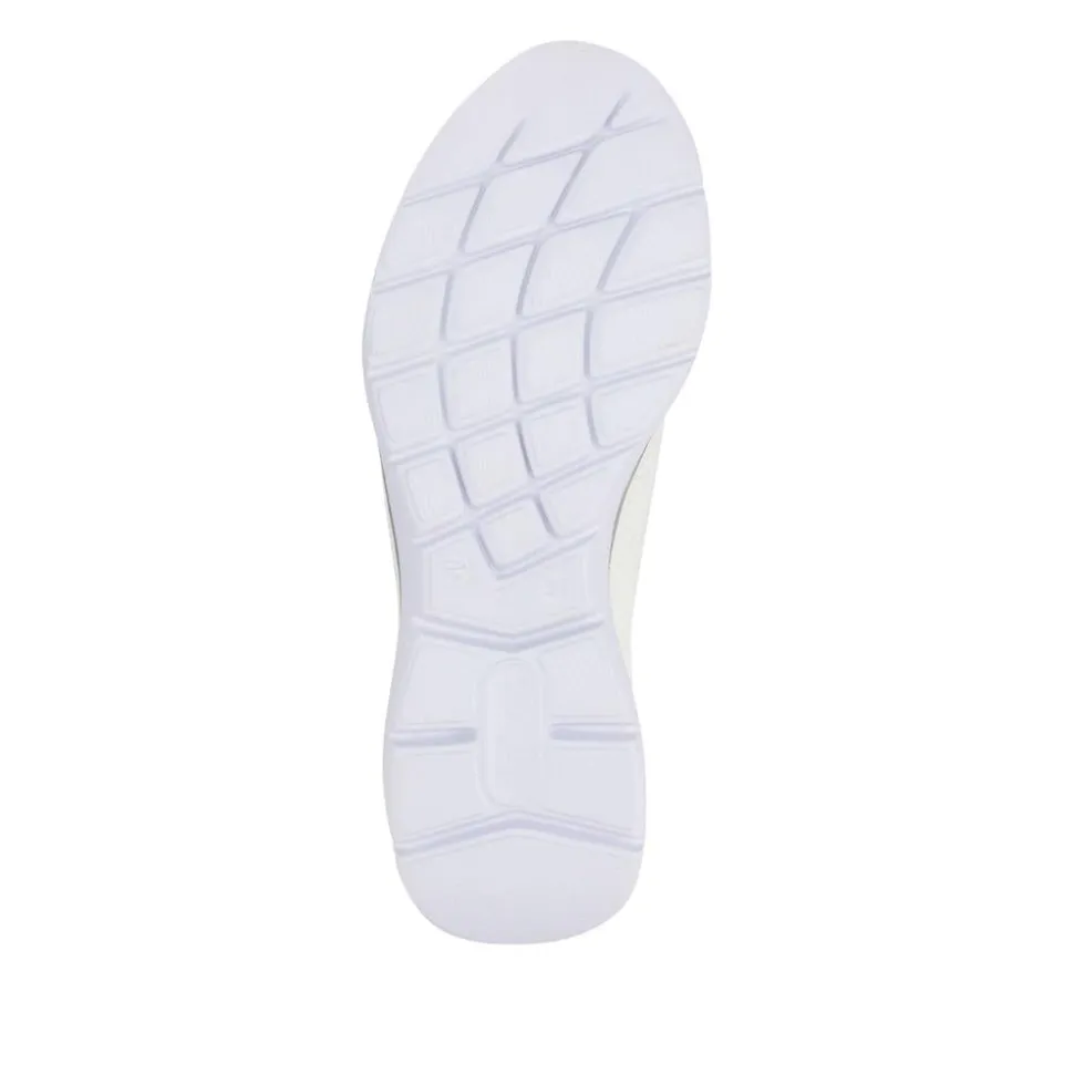 Slip-On Memory Foam Trainers - White