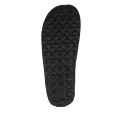 Slip-On Mule Slippers With Grip Sole - Navy