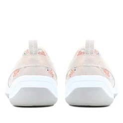 Slip-On Patterned Lightweight Pumps - Floral