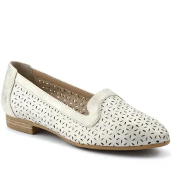 Slip-On Pumps - Beige-Gold