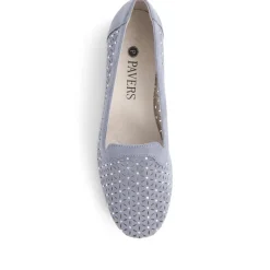 Slip-On Pumps - Blue