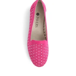 Slip-On Pumps - Fuschia