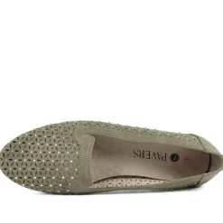 Slip-On Pumps - Khaki