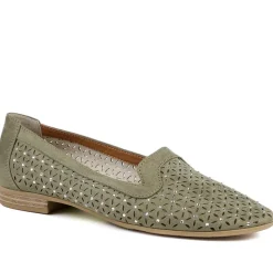 Slip-On Pumps - Khaki