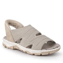 Slip-On Sandals - Beige