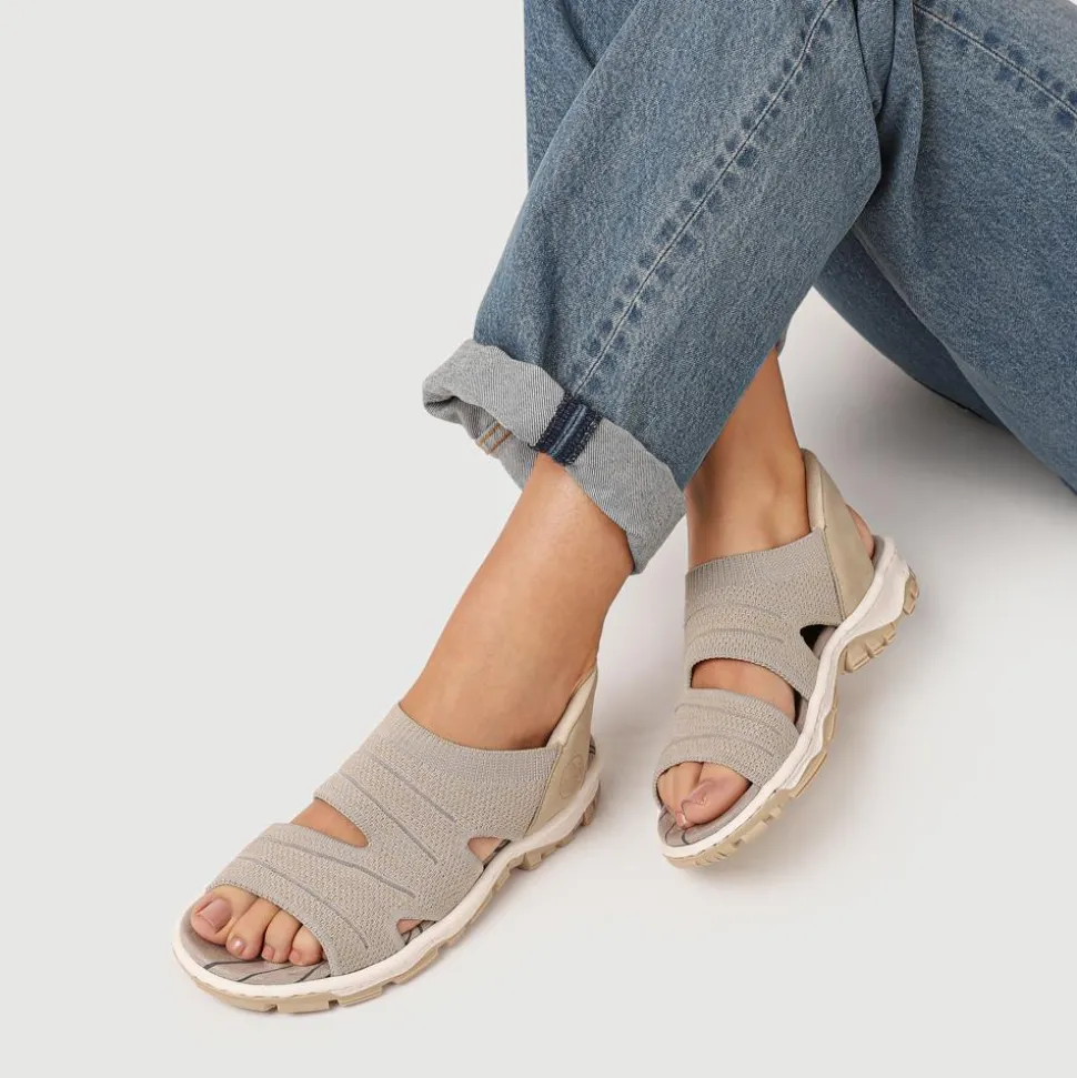 Slip-On Sandals - Beige