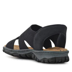 Slip-On Sandals - Navy