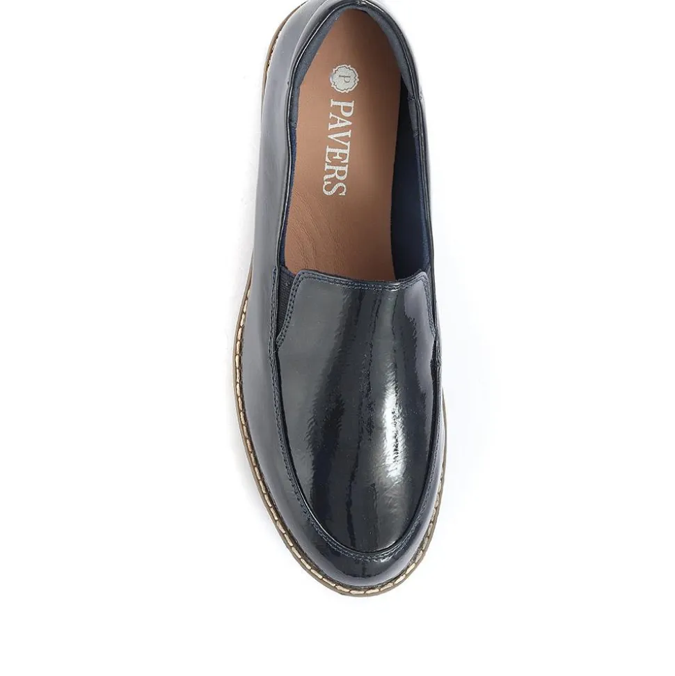 Slip-On Shoes for Women - Navy