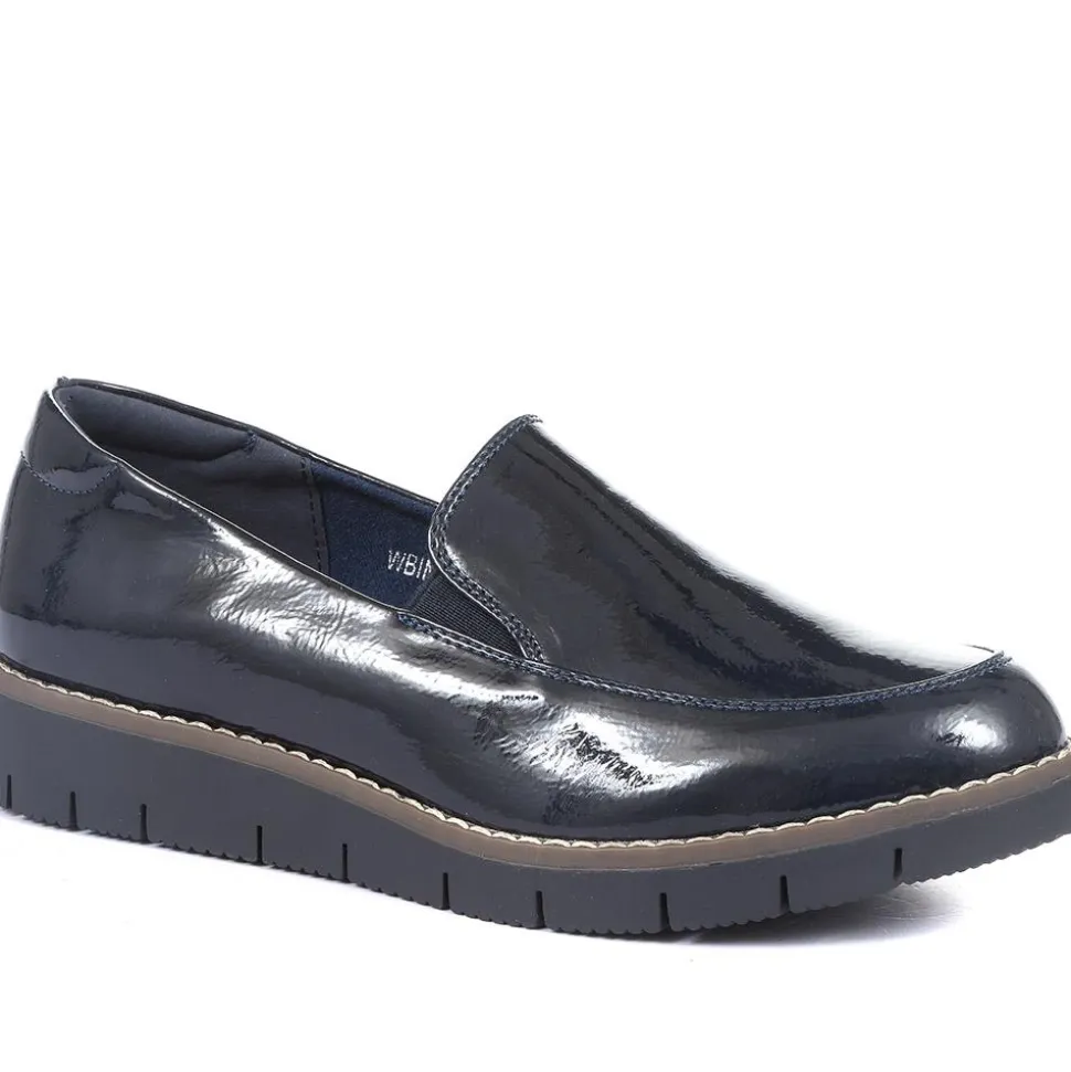 Slip-On Shoes for Women - Navy