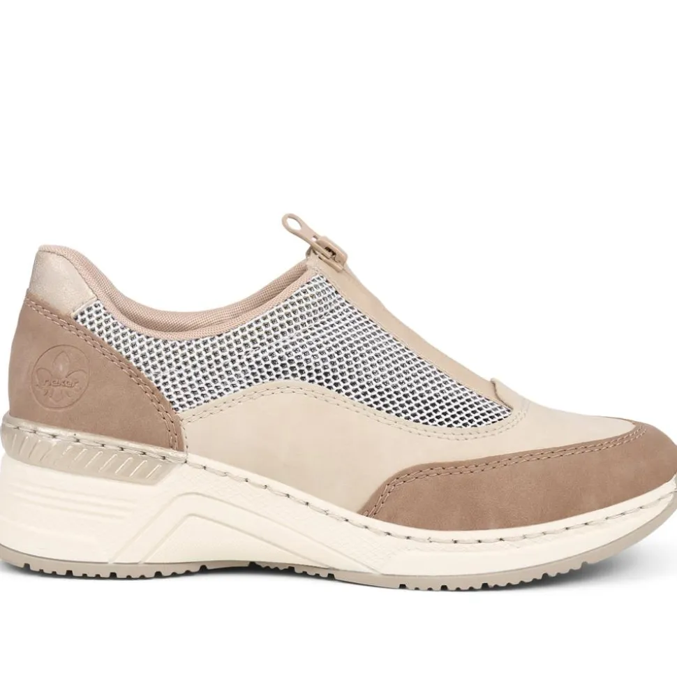 Slip-On Trainers - Beige