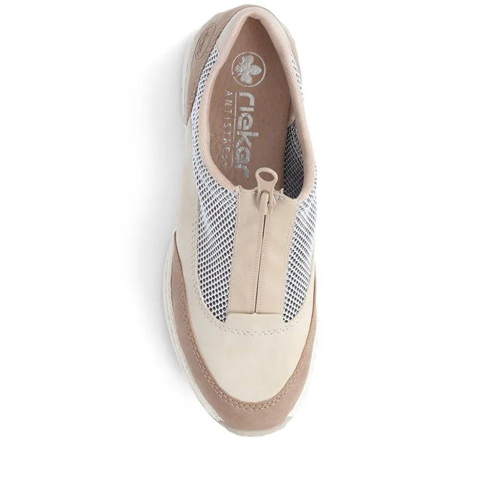Slip-On Trainers - Beige