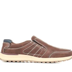 Slip On Trainers - Brown
