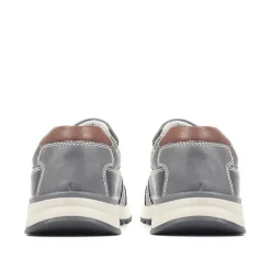 Slip On Trainers - Navy