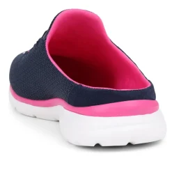 Slip-On Trainers - Navy-Pink