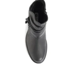 Slouch Ankle Boots - Black