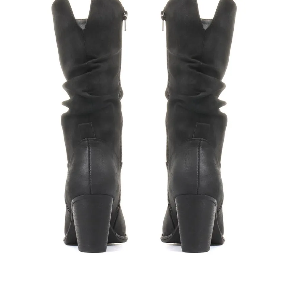 Slouch Boots - Black