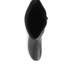 Slouch Calf Boots - Black