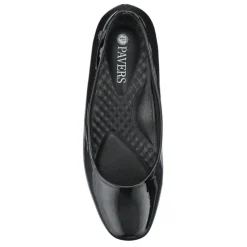 Smart Cushioned Court Shoes - Black Patent