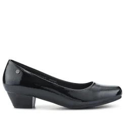 Smart Cushioned Court Shoes - Black Patent