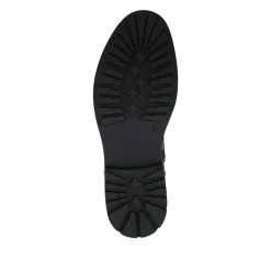 Smart Lace Up Ankle Boots - Black