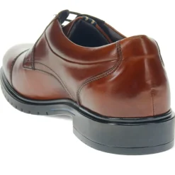 Smart Lace-Up Shoes - Tan