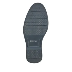 Smart Leather Lace-Up Shoes - Black