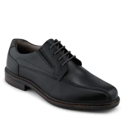 Smart Leather Lace Up Shoes - Black