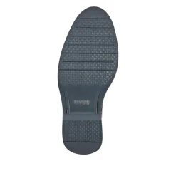Smart Leather Lace-Up Shoes - Bordeaux