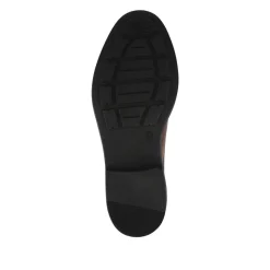 Smart Leather Lace Up Shoes - Cognac
