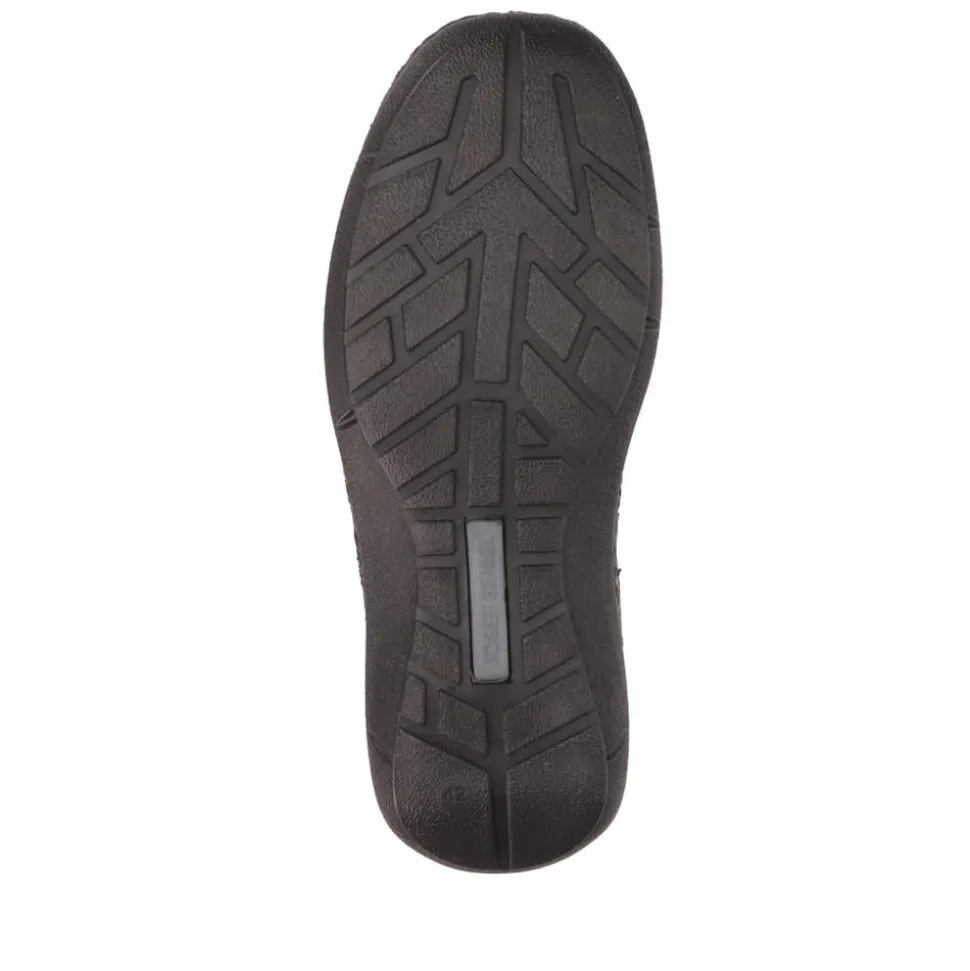 Smart Leather Lace-Up Shoes - Dark Brown