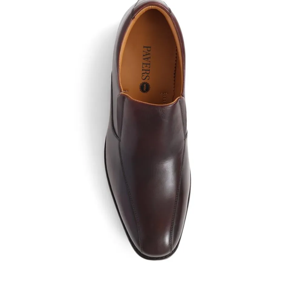 Smart Leather Moccasins - Brown