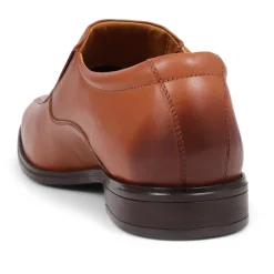 Smart Leather Moccasins - Tan