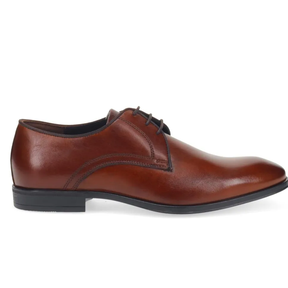 Smart Leather Shoes - Brown
