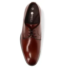 Smart Leather Shoes - Brown