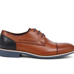 Smart Leather Shoes - Tan