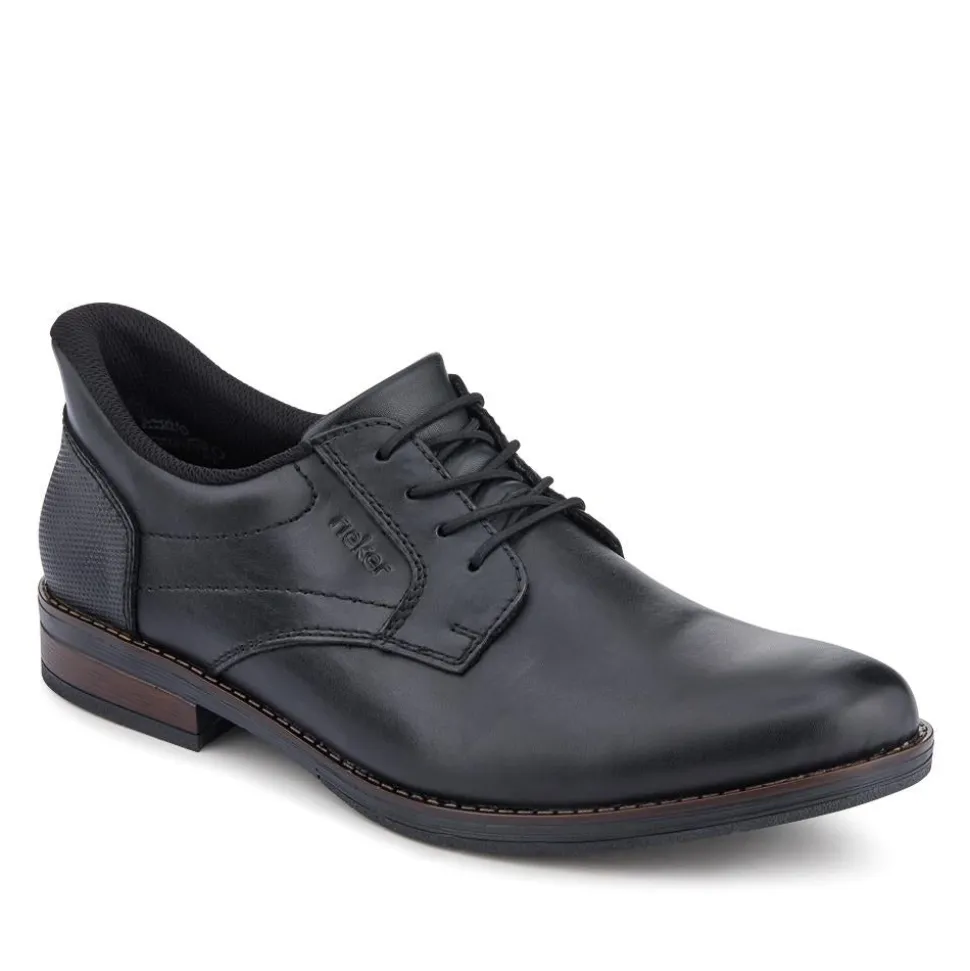 Smart Leather Slip-Ons - Black