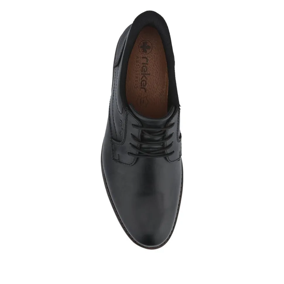 Smart Leather Slip-Ons - Black