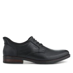 Smart Leather Slip-Ons - Black