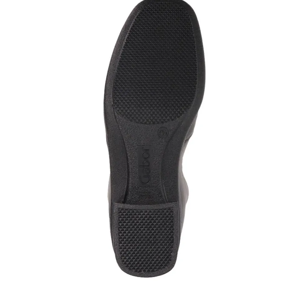 Smart Leather Slip-On Shoes - Black